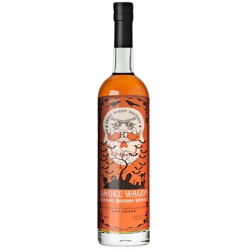 Smoke Wagon Straight Bourbon Whiskey Halloween Glow in the Dark Edition 2023
