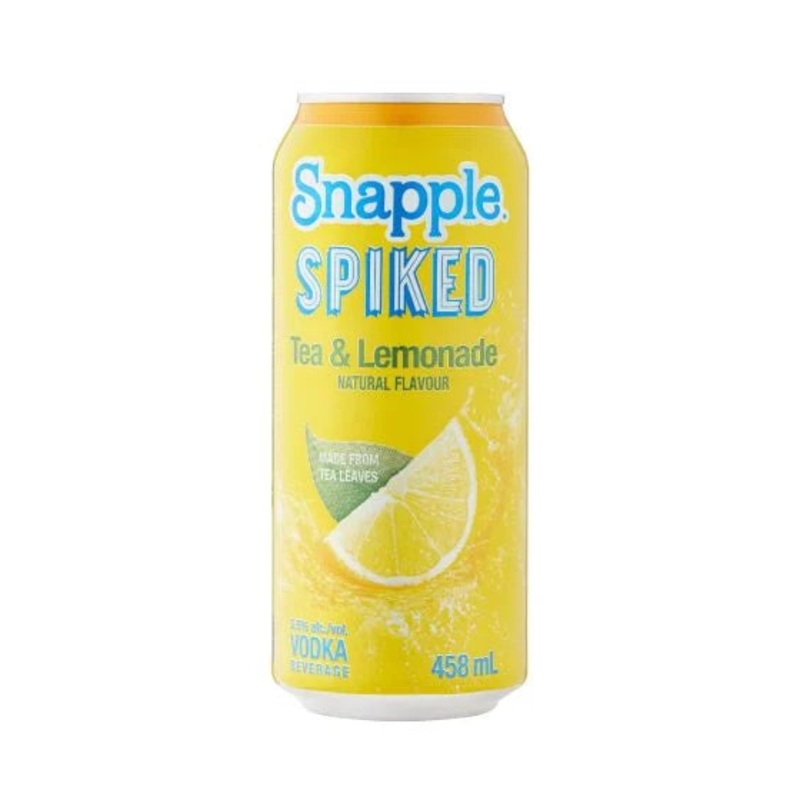 SNAPPLE SPIKED TEA & LEMONADE VODKA 458ML @ St. Albert [1004539] 458 ml