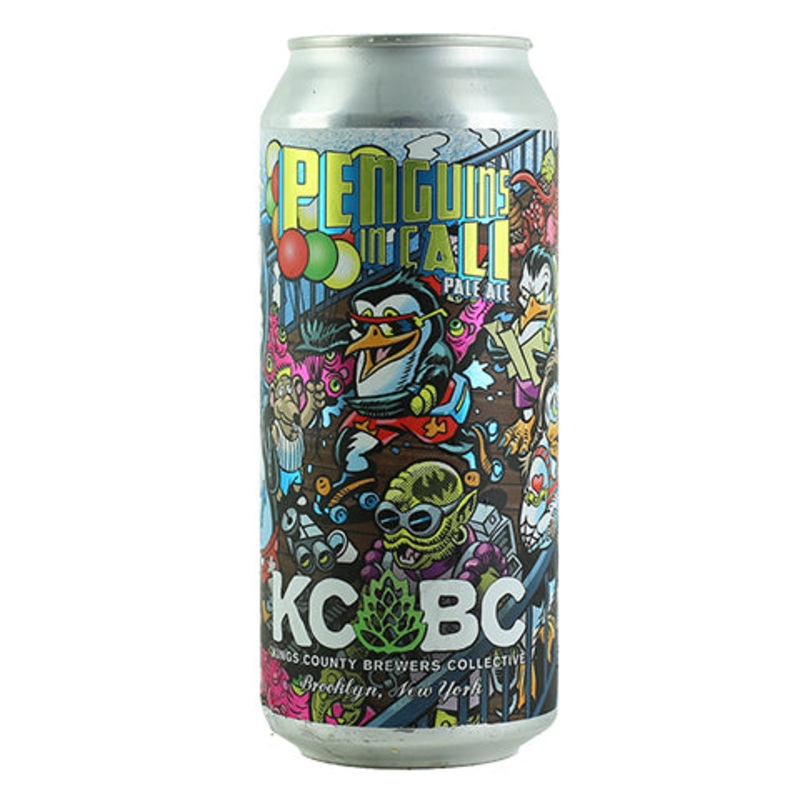 Kings County Brewers Collective Penguins In Cali Pale Ale 16OZ SINGLE CAN