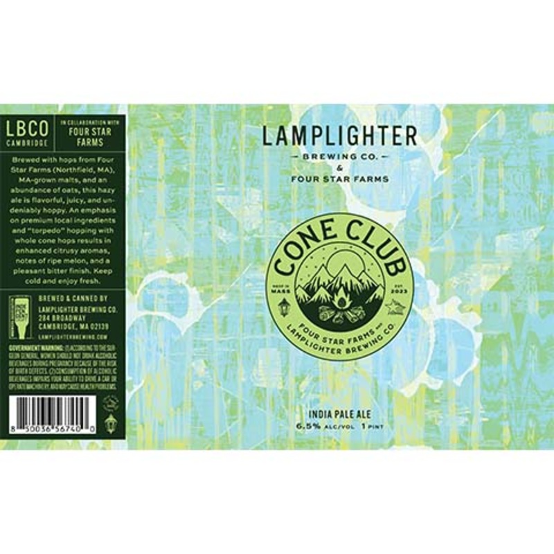 Lamplighter Cone Club IPA 16OZ SINGLE CAN