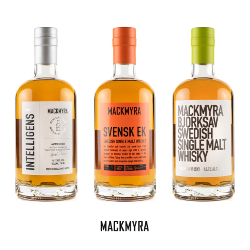 Mackmyra Whisky Gift Box Set 3PK 750ML BTL