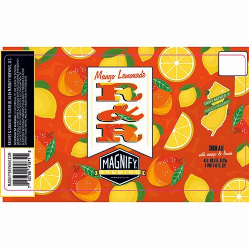 Magnify Mango Lemonade R&R Sour Ale 16OZ SINGLE CAN