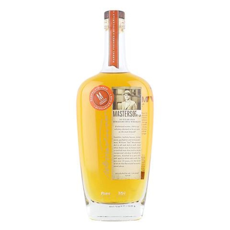 Masterson’s 10yr Hungarian Oak Barrel Finished Straight Rye 750ML BTL