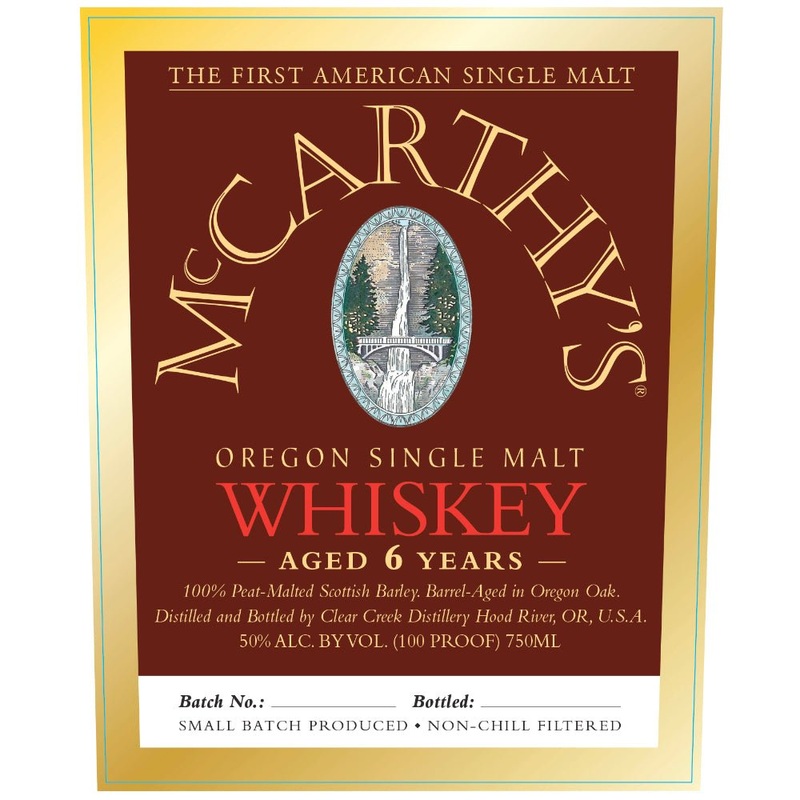 McCarthys 6 Year Old Oregon Single Malt