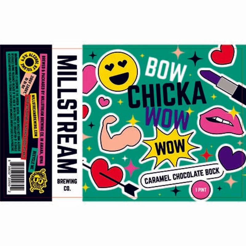 Millstream Bow Chicka Wow Wow Lager 16OZ SINGLE CAN