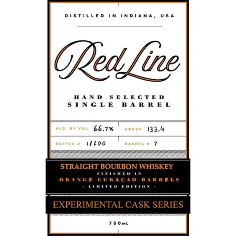 Red Line Experimental Cask Series Straight Bourbon Whiskey 750ML BTL
