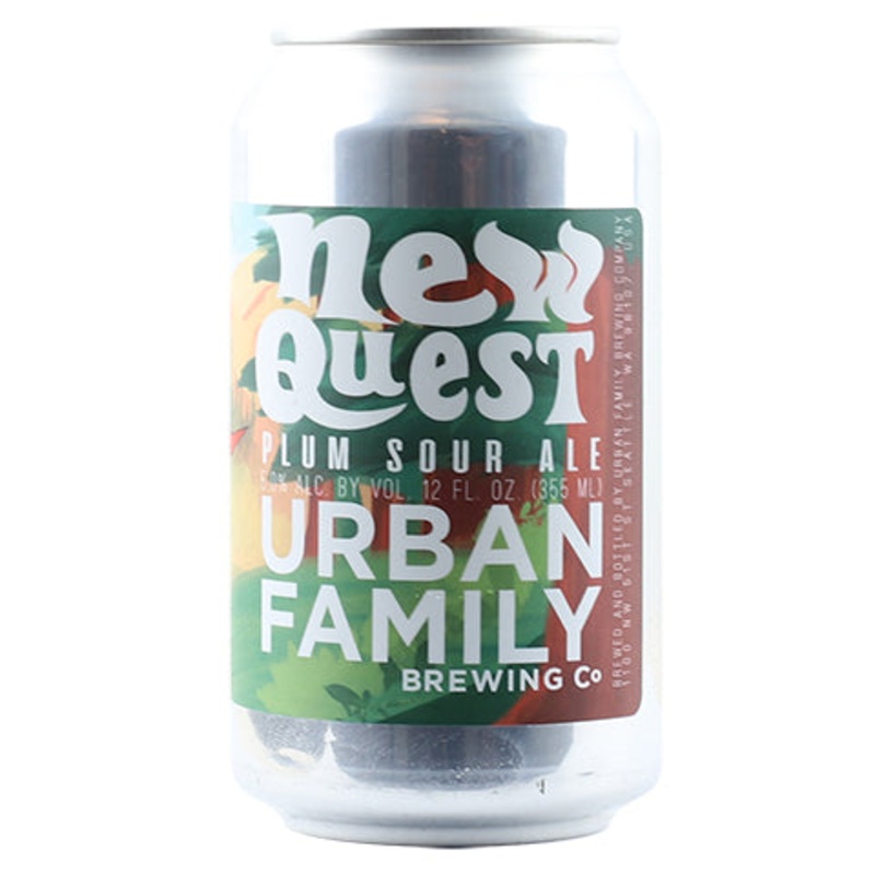 Urban Family New Quest Plum Sour Ale 12OZ SINGLE CAN