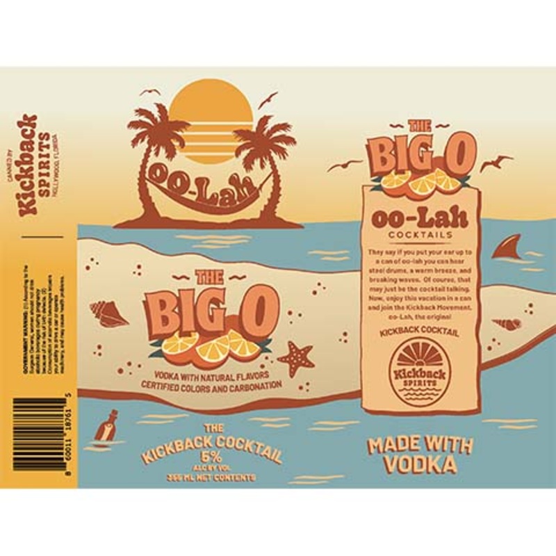 Kickback Ooh-Lah The Big O 12OZ SINGLE CAN