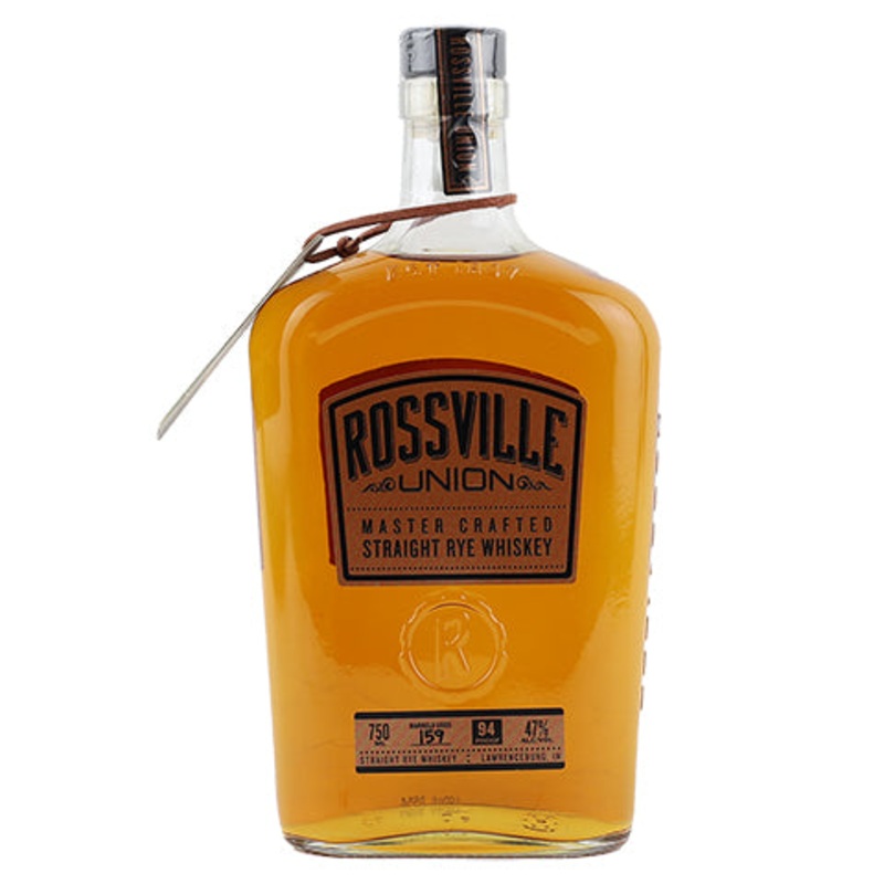 Rossville Union Master Crafted Straight Rye Whiskey 750ML BTL