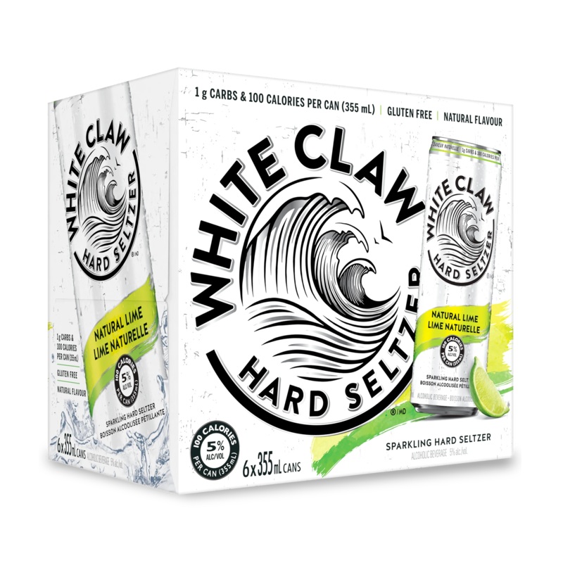 WHITE CLAW HARD SELTZER LIME 355ML 6PK CAN @ Signal Hill [1022899] 2130 ml