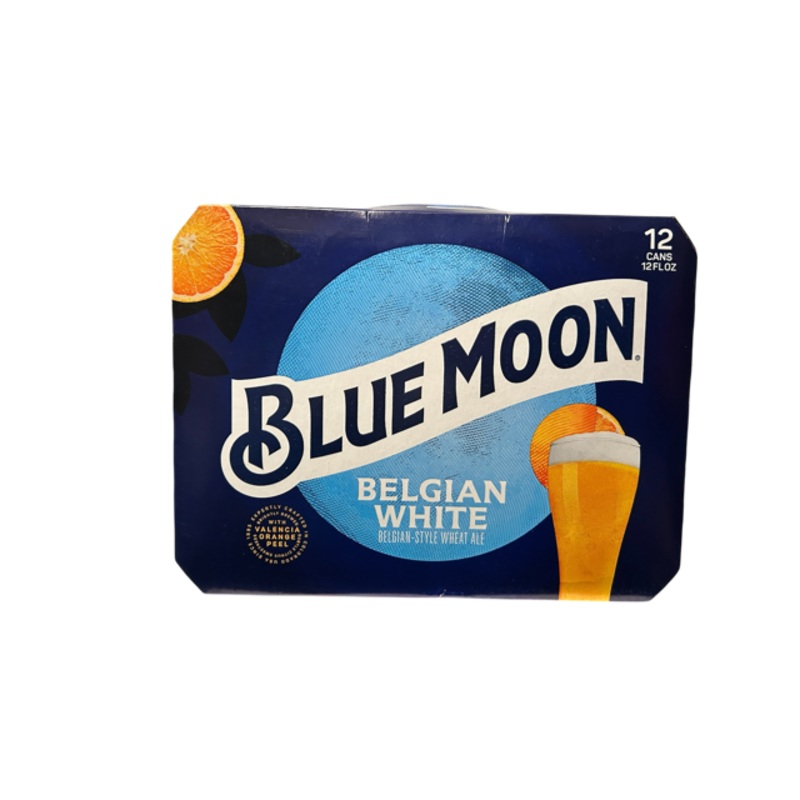 Beer Blue Moon 12pk Can Wheat Ale