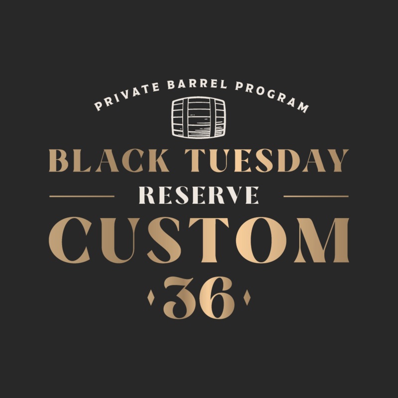 Black Tuesday Reserve – Custom 36 Rye Whiskey