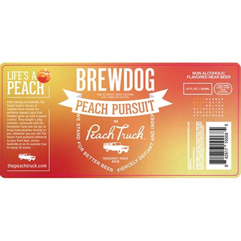 Brewdog Peach Pursuit (Non-Alcoholic) 12OZ SINGLE CAN