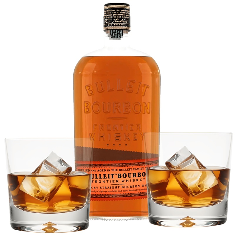 Bulleit Whiskey Gift Set Cheers to You