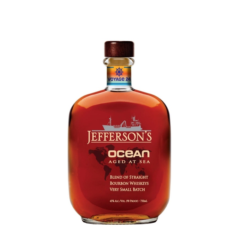 Jeffersons Ocean Aged Straight Bourbon Blend Whiskey 750mL