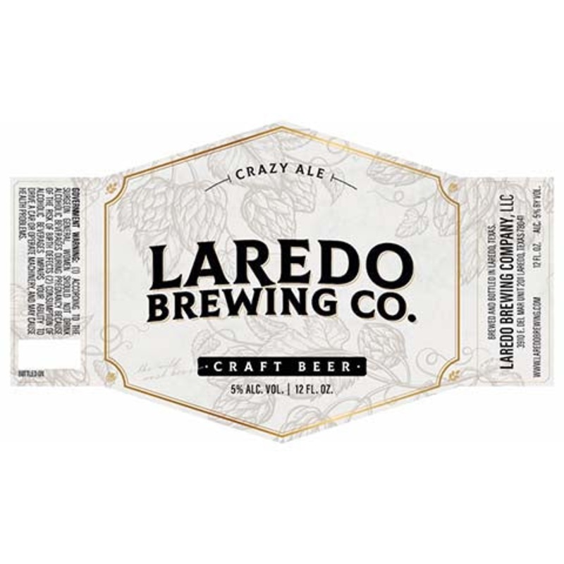 Laredo Crazy Ale 12OZ SINGLE BTL