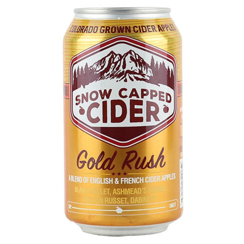Snow Capped Gold Rush Cider 12OZ SINGLE CAN