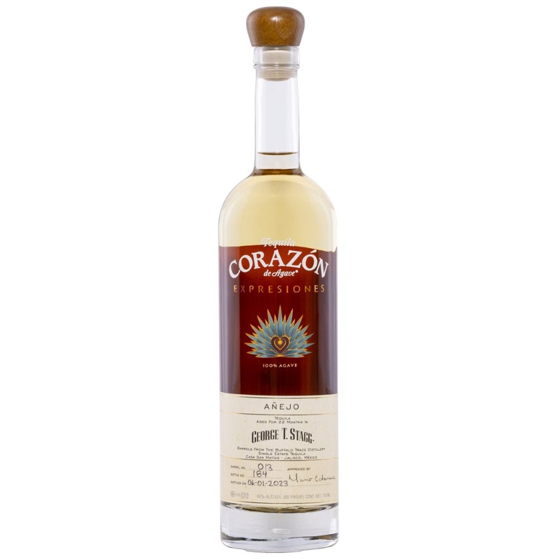 Tequila Corazn Expresiones George T. Stagg Aejo 2023 Release