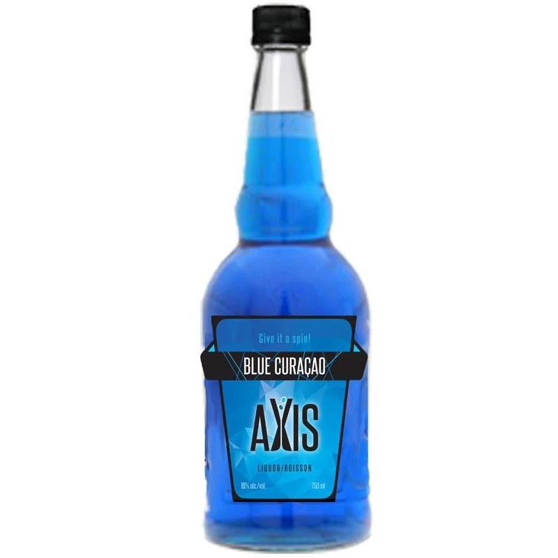 AXIS BLUE CURACAO LIQUEUR 750ML @ Sage Hill [1009172] 750 ml