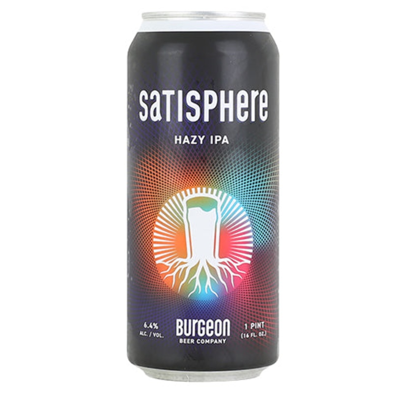 Burgeon Satisphere Hazy IPA 16OZ SINGLE CAN