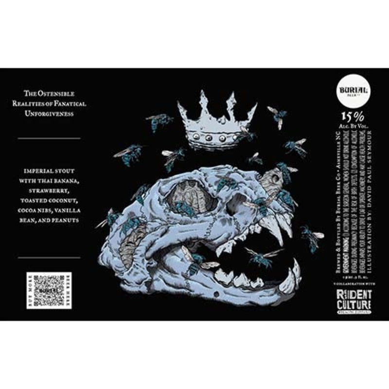 Burial The Ostensible Realities of Fantatical Unforgiveness Imperial Stout 500ML BTL