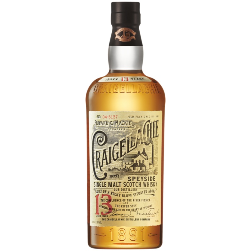 CRAIGELLACHIE SINGLE MALT SCOTCH 13 YR 92 750ML 750ML