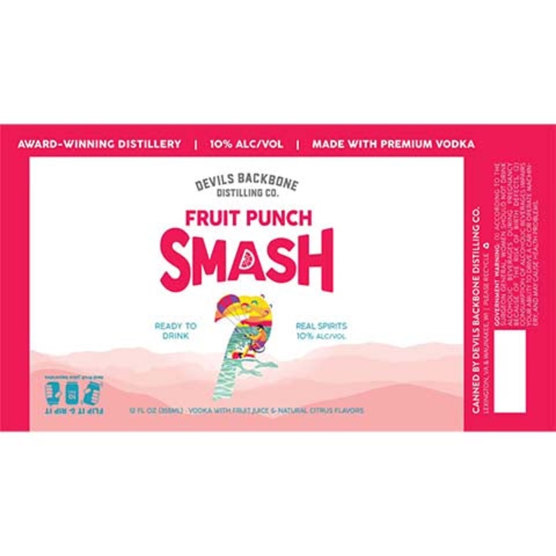 Devil’s Backbone Fruit Punch Smash 12OZ SINGLE CAN