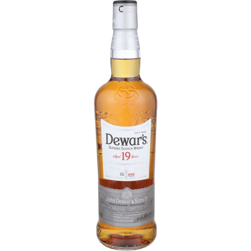 Dewar’S Blended Scotch The Champions Edition 123Rd U.S. Open Limited Edition 19 Yr 86 750ML 750ML