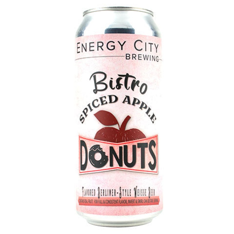 Energy City Bistro Spiced Apple Donuts Sour 16OZ SINGLE CAN