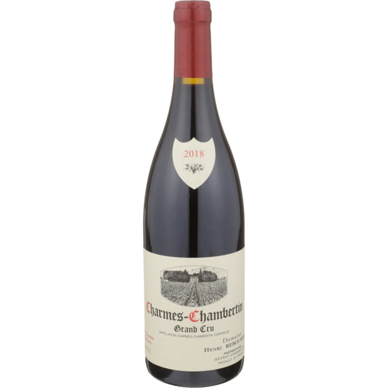 HENRI REBOURSEAU CHARMES CHAMBERTIN GRAND CRU 2018 WOOD BOX 750ML 750ML