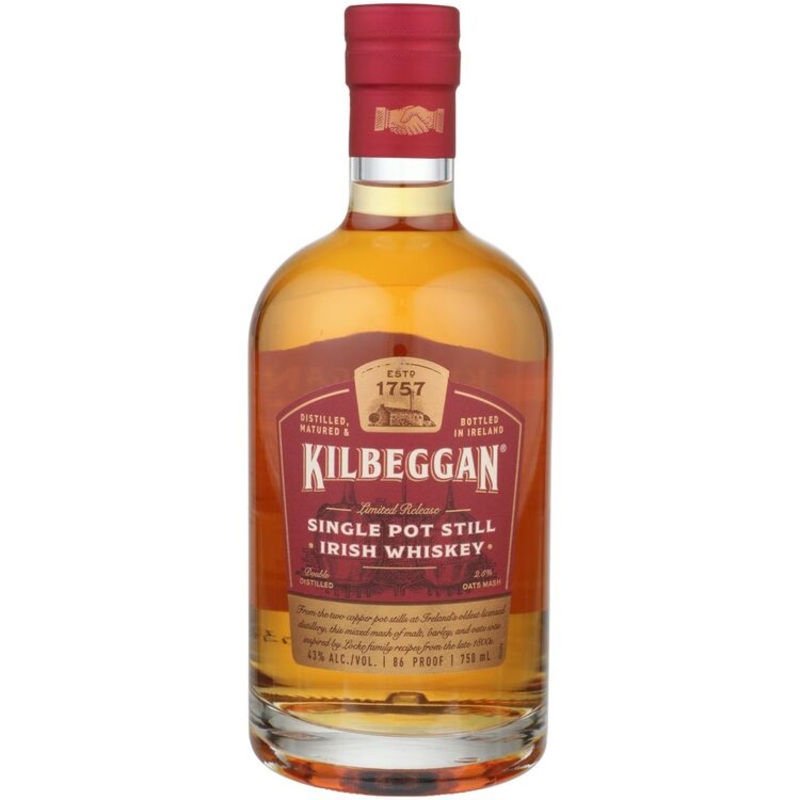 KILBEGGAN SINGLE POT STILL IRISH WHISKEY LIMITED RELEASE 86 750ML 750ML