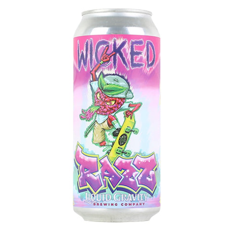 Liquid Gravity Wicked Razz Sour 16OZ SINGLE CAN