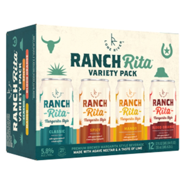 Lone River Ranch Rita Variety Pack 24 – 12oz Cans, 12 Pack