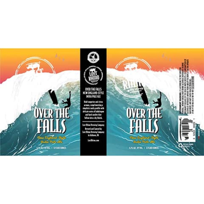 Lost Rhino Over the Falls IPA 12OZ SINGLE CAN