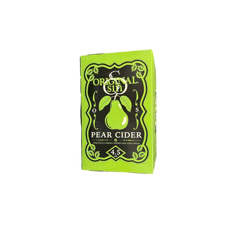 Original Sin Pear Cider 6 Pack Cans