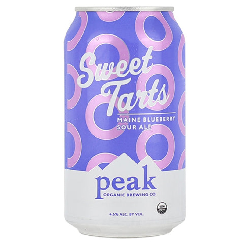 Peak Organic Sweet Tarts: Maine Blueberry Sour Ale 12OZ SINGLE CAN