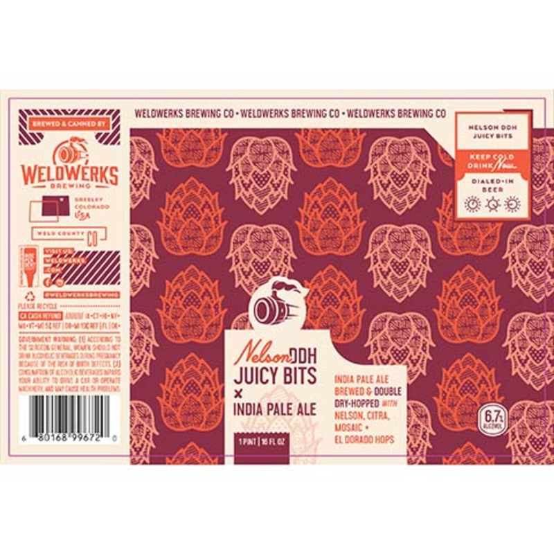 Weldwerks Nelson DDH Juicy Bits IPA 16OZ SINGLE CAN