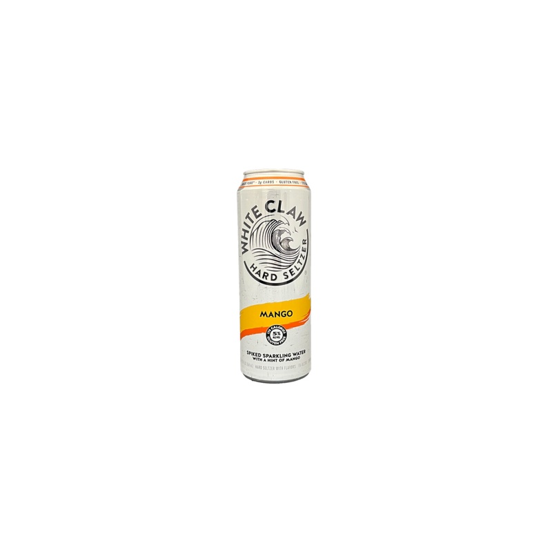 White Claw Mango Seltzer Cans 19.2 oz
