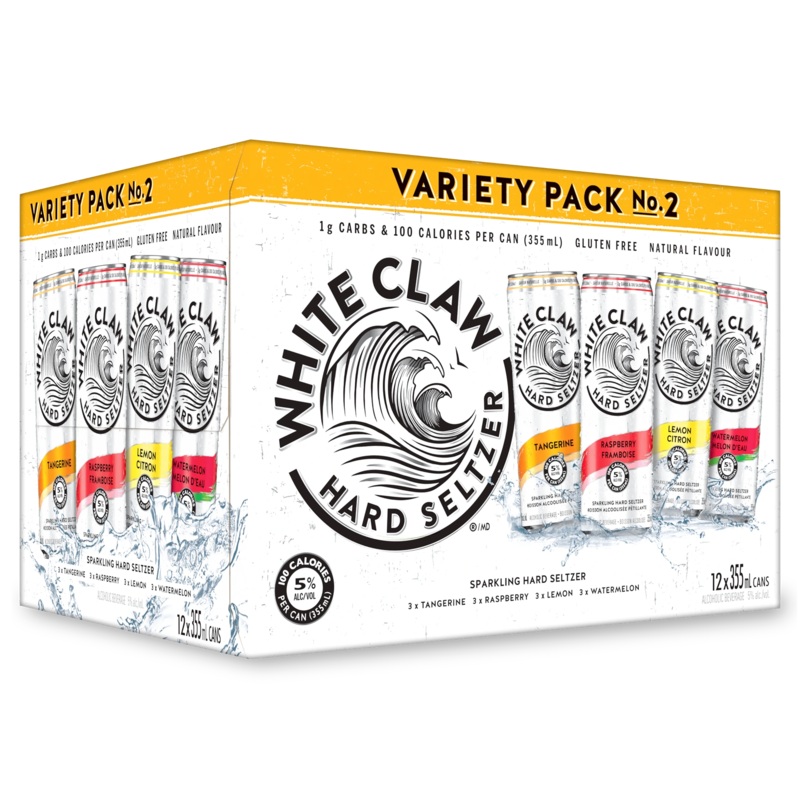 WHITE CLAW MIXER NO 2 355ML 12PK CAN @ Kelowna [1039502] 4260 ml