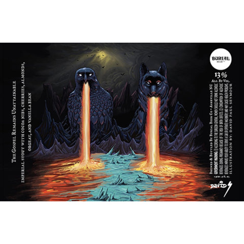 Burial Extra The Gospel Remains Unattainable Stout 500ML BTL