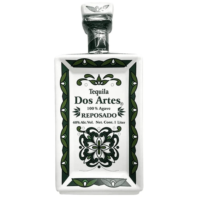 Dos Artes Reposado Green Bottle Tequila 1L BTL