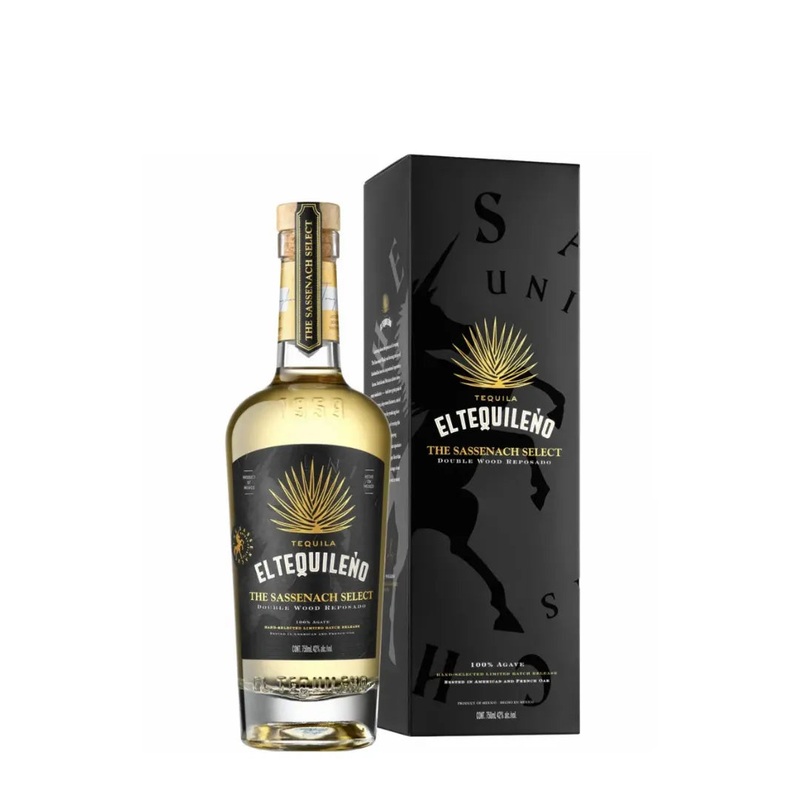 El Tequileno The Sassenach Select Double Wood Reposado Tequila 750mL