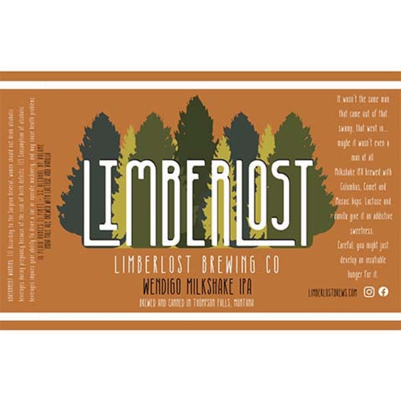 Limberlost Wendigo Milkshake IPA 16OZ SINGLE CAN