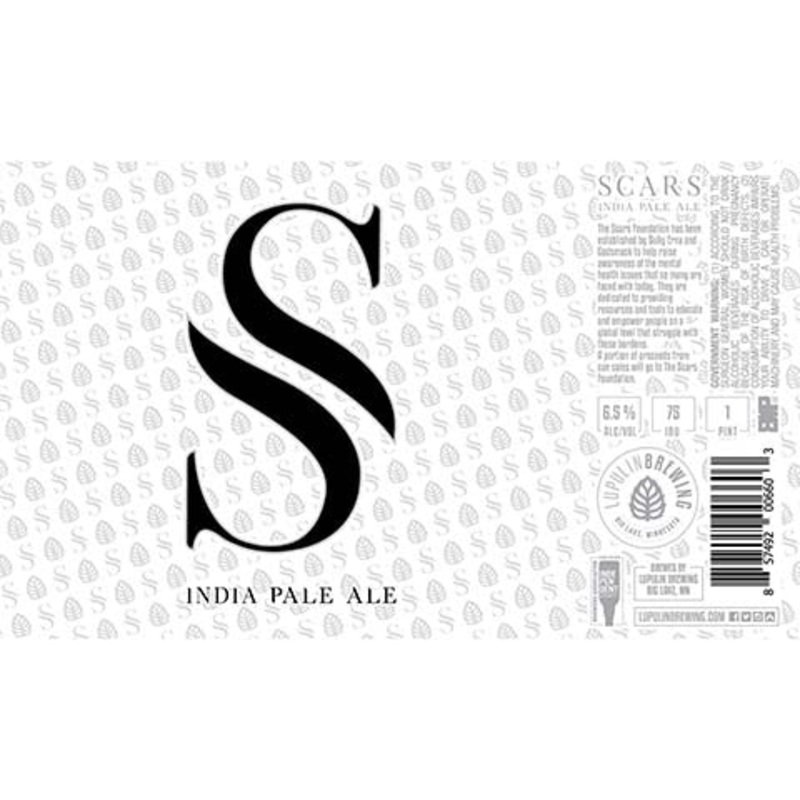 Lupulin Scars IPA 16OZ SINGLE CAN