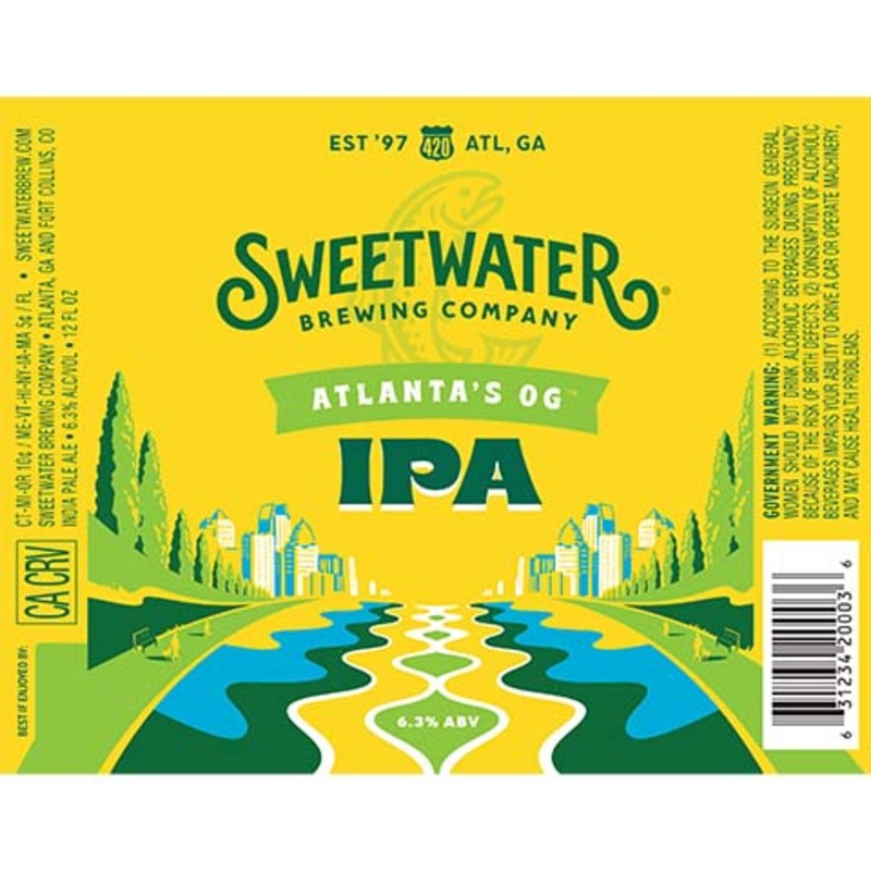 Sweetwater Atlanta’s OG IPA 12OZ SINGLE CAN