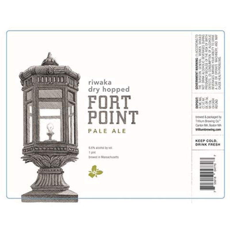 Trillium Riwaka Dry Hopped Fort Point Pale Ale 16OZ SINGLE CAN