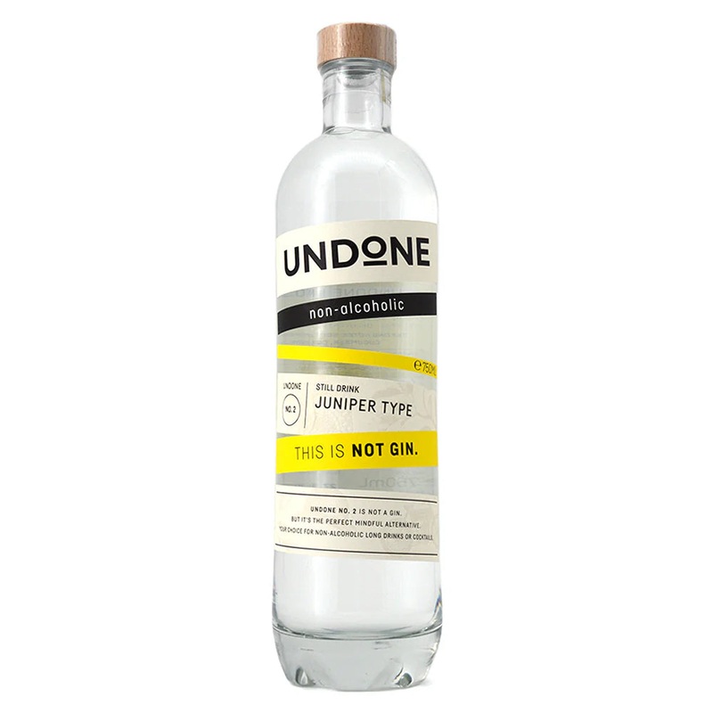 UNDONE NON ALC STILL DRINK JUNIPER TYPE 700ML @ Sage Hill [1036240] 700 ml