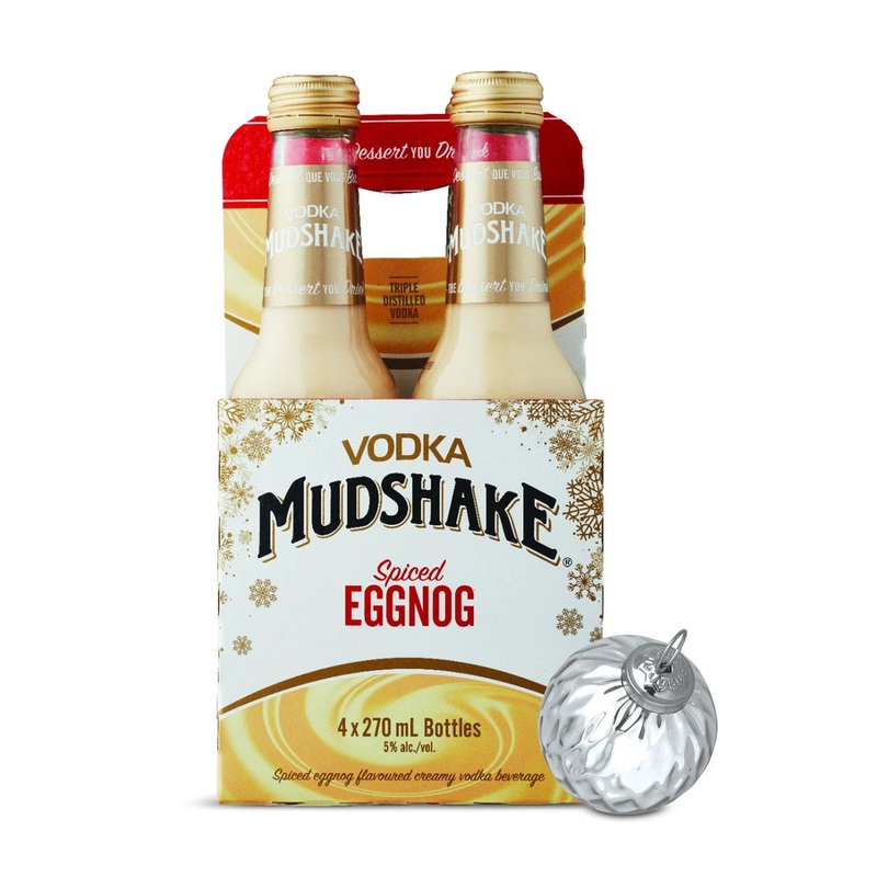 VODKA MUDSHAKE EGGNOG 270ML 4PK BT @ St. Albert [1021173] 1080 ml