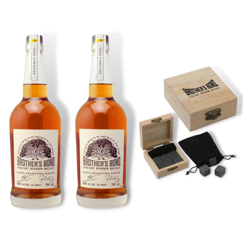 Brother’s Bond Bourbon Bundle with Brother’s Bond Whiskey Stones