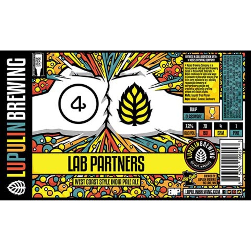 Lupulin Lab Partners West Coast IPA 16OZ SINGLE CAN